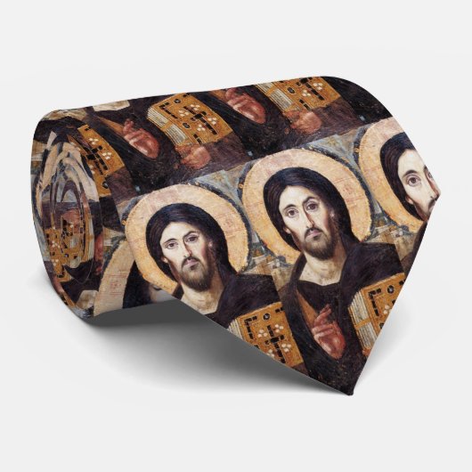 Cravate Christ comme chef de tous (Roulé)