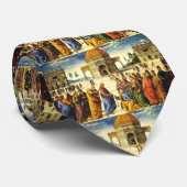 Cravate Christ Donner les clés à saint Pierre (Roulé)