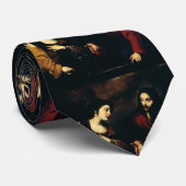 Cravate Christ et la femme de Samarie (Roulé)