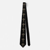 Cravate Christian Christianity Cross Custom Necktie (Devant)
