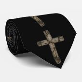 Cravate Christian Christianity Cross Custom Necktie (Roulé)