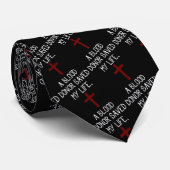 Cravate Christian Christianity Custom Necktie (Roulé)