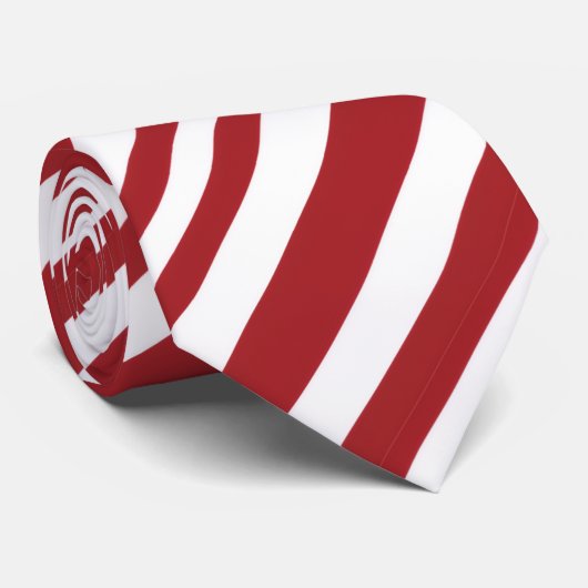 Cravate Christmas Candy Cane Stripes (Roulé)