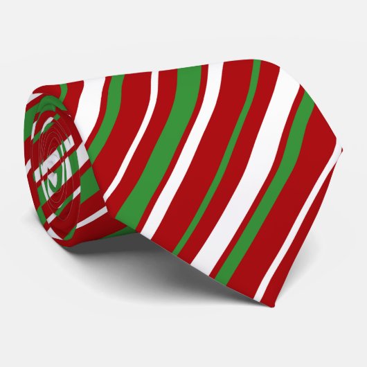 Cravate Christmas Colors (Roulé)