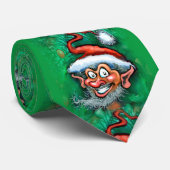Cravate Christmas Elf (Roulé)