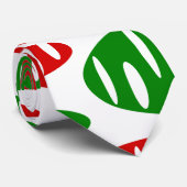 Cravate Christmas Holey Ovals  (Roulé)