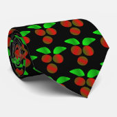 Cravate Christmas Holly (Roulé)