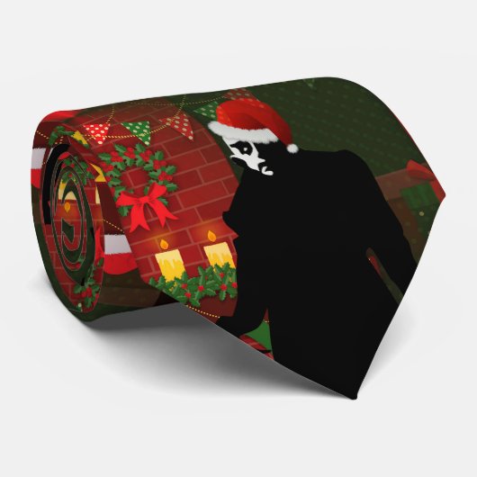 Cravate christmas nosferatu (Roulé)