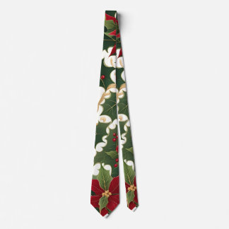 Cravate christmas plants galore tie