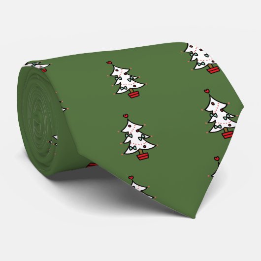 Cravate Christmas tree (Roulé)
