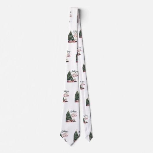 Cravate Christmas Tree The Season The Reason (Devant)