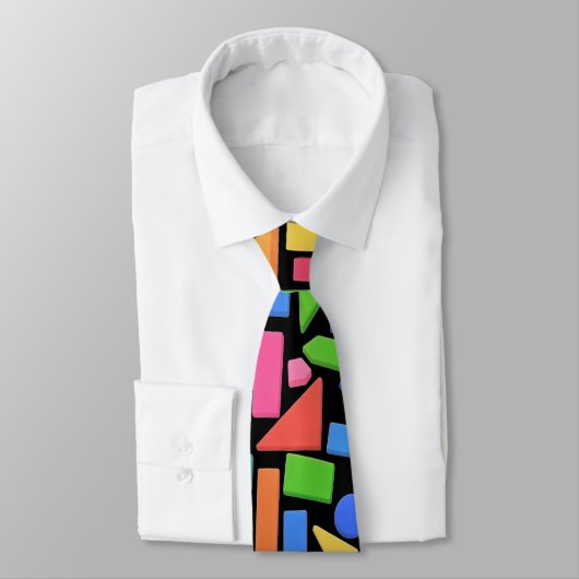 Cravate Chromatic Geometry (Attaché)