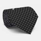 Cravate Chrome comme Nautical Star sur Carbon Fiber style (Roulé)