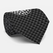 Cravate Chrome comme Nautical Star sur Carbon Fibres impre (Roulé)