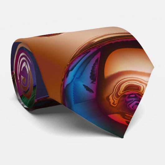 Cravate Chrome de bulle (Roulé)