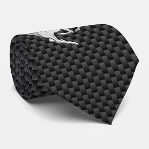 Cravate Chrome Running Deer sur l'impression de fibre de c