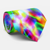 Cravate Chrome Six iridescent (Roulé)