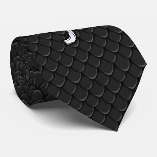 Cravate Chrome Style Capricorne Connexion sur Snake Skin D (Roulé)