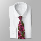 Cravate Chrysanthème rose (Attaché)