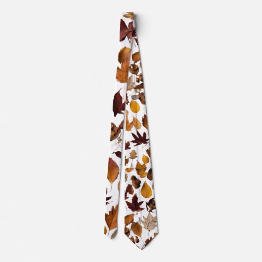 Cravate Chutes Feuille (Dos)