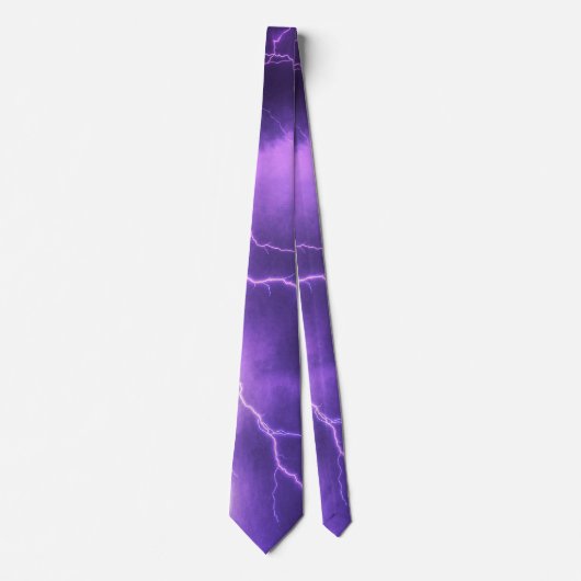 Cravate ciel magnifique, tonnerre (Devant)