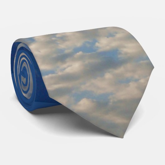 Cravate Ciel obscurci (Roulé)