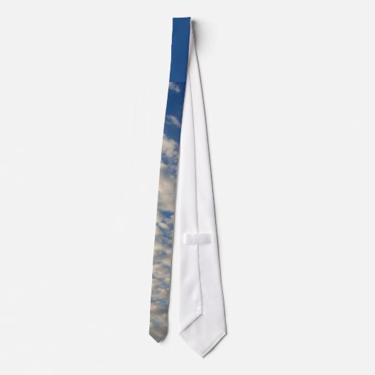Cravate Ciel obscurci (Dos)