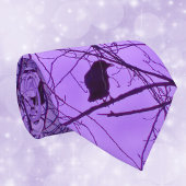 Cravate Ciel pourpre de Corbeau noir