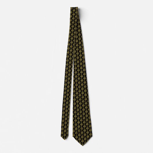Cravate Cimaruta Good Luck Charm Neck Tie (Dos)