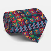 Cravate Cinco De Mayo motif d'art mexicain (Roulé)