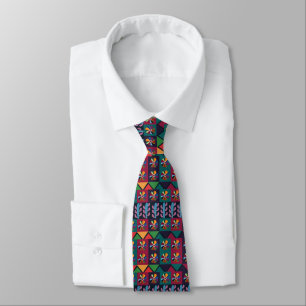 Cravate Cinco De Mayo Motif mexicain d'art