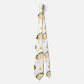 Cravate Cinco De Mayo Taco Motif Confetti Moderne (Devant)
