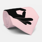 Cravate Circle Jeu A 'Em Main Game (Roulé)