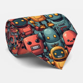 Cravate Circuit Party: The Ultimate Robot (Roulé)