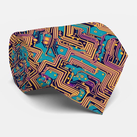 Cravate Circuitrie (Roulé)