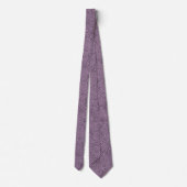 Cravate Circuitrie - Noir sur Mauve b38fb1 (Dos)