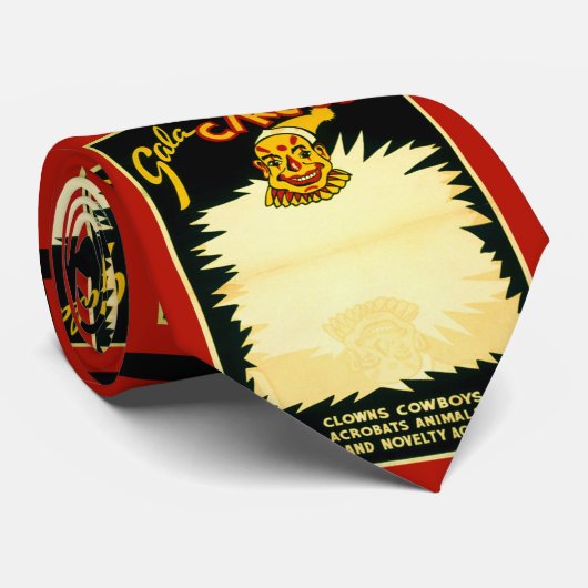 Cravate Cirque de marionnette (Roulé)