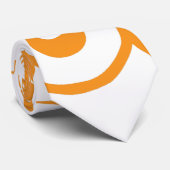 Cravate Cirrus Ivory (Orange) (Roulé)