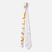 Cravate Cirrus Ivory (Orange) (Dos)