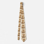 Cravate Citation adorable Lion Cub Christian Art Faith (Dos)