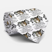 Cravate Citation de douzième nuit (Roulé)