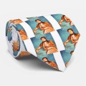 Cravate Citation d'ignorance de Benjamin Disraeli (Roulé)