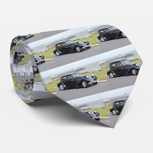 Cravate Citroen vintage (Roulé)