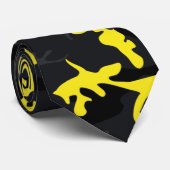 Cravate Citron en vedette Camo (Roulé)