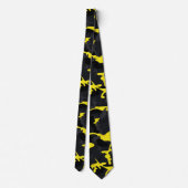 Cravate Citron en vedette Camo (Dos)