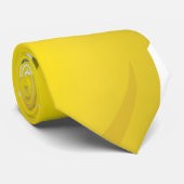 Cravate Citron funky (Roulé)