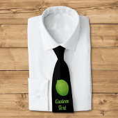 Cravate Citron vert