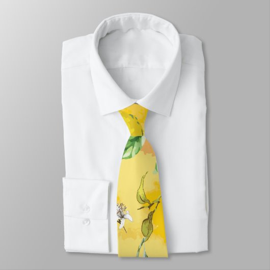 Cravate citron vert IV (Attaché)