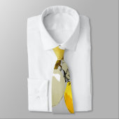 Cravate citrons aquarelle 18 (Attaché)