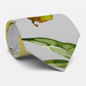 Cravate citrons aquarelle 18 (Roulé)